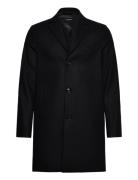 Artie Melton Coat Uldfrakke Frakke Black J. Lindeberg