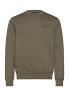 Hilfiger Stack Sweatshirt Tops Sweatshirts & Hoodies Sweatshirts Green...