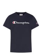 Ss Tee Tops T-Kortærmet Skjorte Navy Champion