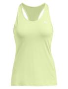 Ua Hg Armour Racer Tank Sport T-shirts & Tops Sleeveless Yellow Under ...