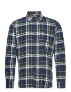 Tom Flannel Check Shirt Tops Shirts Casual Multi/patterned Sebago