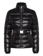 Tjw Branded Belt Down Jacket Foret Jakke Black Tommy Jeans