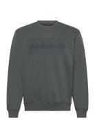 Albula Sweatshirt Tops Sweatshirts & Hoodies Sweatshirts Green Napapij...