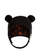 Wind Fleece Baby Hat Accessories Headwear Hats Baby Hats Black Mini Ro...