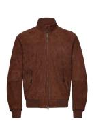 G9 Suede Læderjakke Skindjakke Brown Baracuta