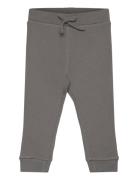 Pants Rib Bottoms Sweatpants Grey Minymo