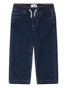 Drawstring Waist Jeans Bottoms Jeans Regular Jeans Blue Mango