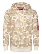 Back Print Hoody Camo Designers Sweatshirts & Hoodies Hoodies Beige Al...