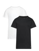 Nhb Boys 2Pk Crew Undershirt Tops T-Kortærmet Skjorte Multi/patterned ...