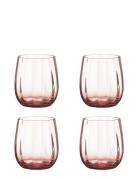 Søholm Sonja – Water Glass Peach 4 Pcs 30 Cl Brown Box Home Tableware ...