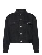 Hero 90S Trucker Jacket Jakke Denimjakke Black Calvin Klein Jeans