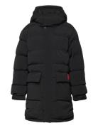 Puffer Jacket Foret Jakke Black Hugo Kids