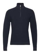 Malagoon Z Tops Knitwear Half Zip Jumpers Navy Matinique