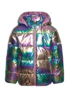 Puffer Jacket Small Kids Foret Jakke Multi/patterned Lindex