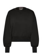 Core Modal Sweatshirt Tops Sweatshirts & Hoodies Sweatshirts Black Sco...