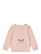 Sweater L/S Tops Sweatshirts & Hoodies Sweatshirts Pink United Colors ...