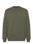 Tjm Reg S Flag Crew Tops T-Langærmet Skjorte Green Tommy Jeans