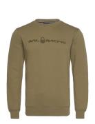 Bowman Sweater Sport Sweatshirts & Hoodies Sweatshirts Khaki Green Sai...