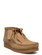 Wallabeeevo Bt G Desert Boots Snøresko Beige Clarks