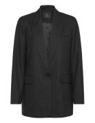 Billbbfrida Blazer Blazers Single Breasted Blazers Black Bruuns Bazaar