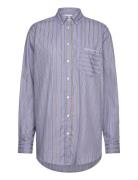 Holiday Shirt Tops Shirts Long-sleeved Blue H2O Fagerholt