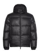 Down Jacket Uldfrakke Frakke Black Armani Exchange