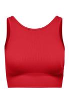 Onpjaia Life Un Sl Seam Short Top Noos Sport Crop Tops Sleeveless Crop...