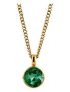 Ette Sg Emerald Green Accessories Jewellery Necklaces Dainty Necklaces...