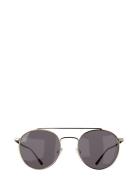 Lori Gold Black Pilotbriller Solbriller Black Corlin Eyewear