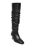 Kalila Brown Leather Boots Boots Støvler Black ALOHAS