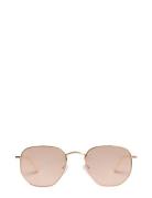 Lucca Gold Cinnamon Solbriller Gold Corlin Eyewear