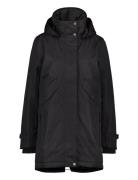 Indra Wns Parka Outerwear Parka Coats Black Didriksons