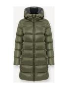 Ladies Down Jacket Foret Jakke Khaki Green Colmar