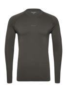 Borg Running Seamless Ls T-Shirt Sport T-Langærmet Skjorte Grey Björn ...