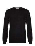 Bs Irving Regular Fit Knitwear Tops Knitwear Round Necks Black Bruun &...