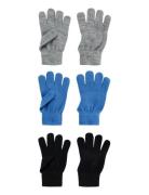 Nknmagic Gloves 3P Noos Accessories Gloves & Mittens Mittens Multi/pat...