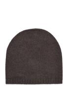 Bs Harper Beanie Accessories Headwear Beanies Brown Bruun & Stengade