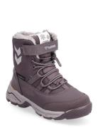 Snow Boot Tex Jr Sport Winter Boots Winter Boots W. Velcro Purple Humm...