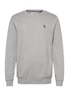 Hugo Reg Sw Uspa M Sweat Tops Sweatshirts & Hoodies Sweatshirts Grey U...