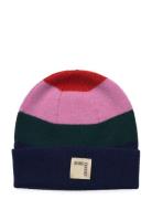 Multi Stripes Knitted Beanie Accessories Headwear Beanies Multi/patter...