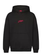 Dlogolong Designers Sweatshirts & Hoodies Hoodies Black HUGO