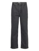 Cfhenry Pleated Wide Jeans Bottoms Jeans Relaxed Grey Casual Friday