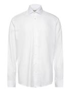 Bs Donovan Slim Fit Shirt Tops Shirts Business White Bruun & Stengade