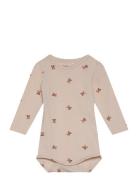 Nbnnellu Ls Body Bodies Long-sleeved Beige Name It