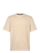 Jrsy G/D Over D T Tops T-Kortærmet Skjorte Beige Original Penguin