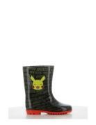 Pokemon Rainboot Shoes Rubberboots High Rubberboots Black Pokemon