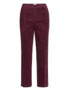 Mishaspw Pa Bottoms Jeans Straight-regular Burgundy Part Two