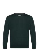 Extrafine Merino Wool C-Neck Tops Knitwear Round Necks Green GANT