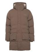 Montreal Parka Puffer Coat Parka Jakke Brown Les Deux