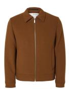 Slhnew Filip Jkt Noos Tynd Jakke Brown Selected Homme